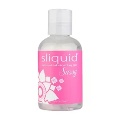 sliquid naturals sassy water based lubricant 125ml