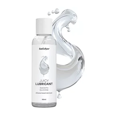 satisfyer juicy lubricant smooth silicone 150ml
