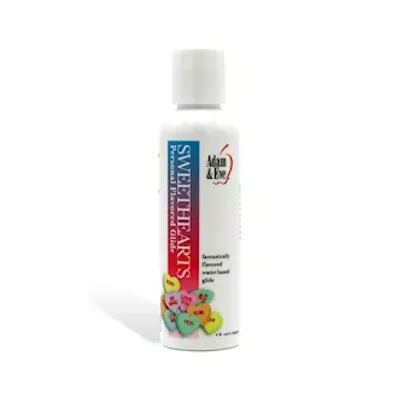 adam eve sweethearts candy flavoured water based lubricant