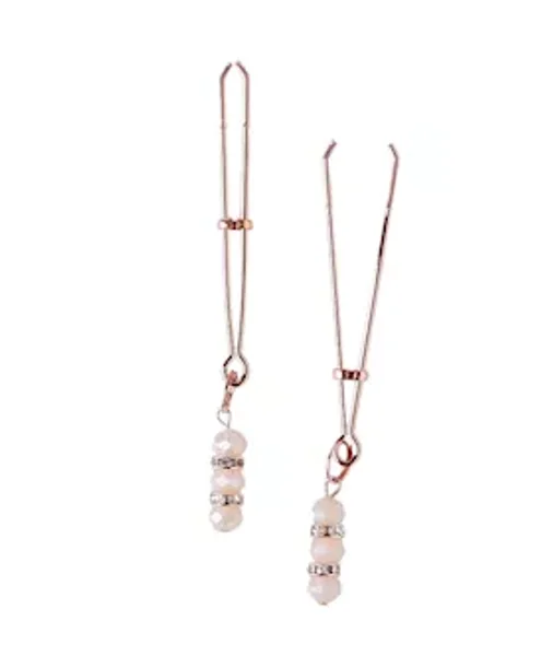 Kinki Nipple Clamps With Pearls — image 2 of 2