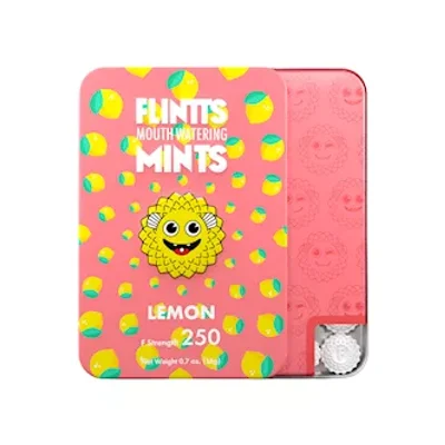 flintts mouth watering mints lemon