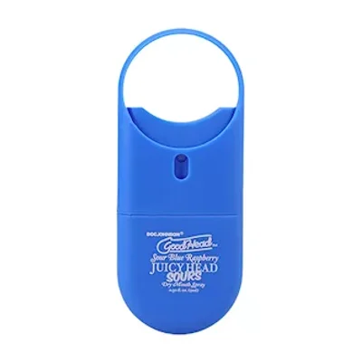 goodhead juicy head spray to go sour blue raspberry