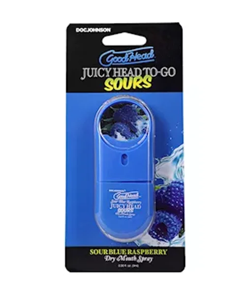 Goodhead Juicy Head Spray To-go - Sour Blue Raspberry — image 2 of 2