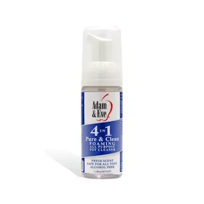 adam eve pure clean foaming toy cleaner