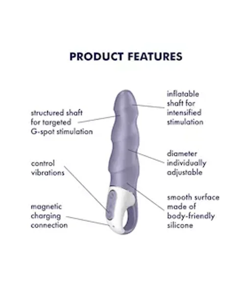 Satisfyer Air Pump Vibrator 1 — image 3 of 6
