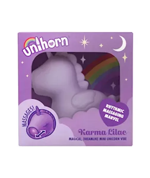 Unihorn Karma Lilac Massaging Clitoral Vibrator — image 2 of 9