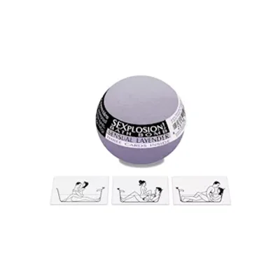 sexplosion bath bomb lavender