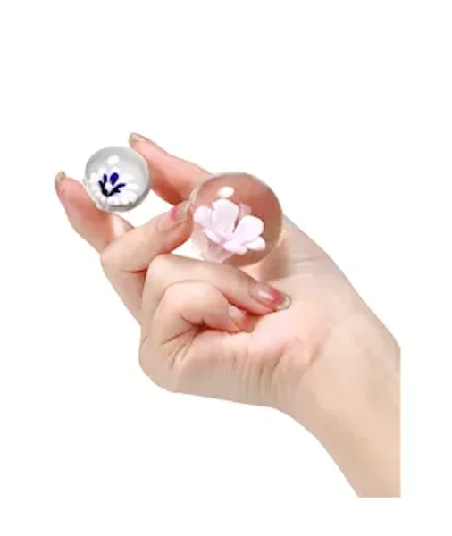 Lucent Flower Glass Kegel Balls — image 5 of 5