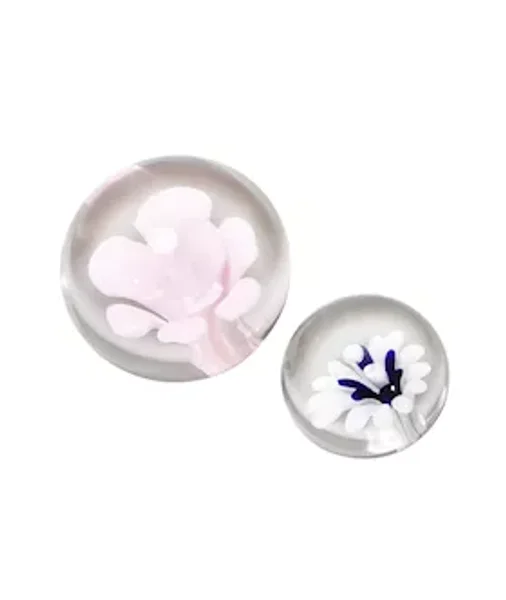 Lucent Flower Glass Kegel Balls — image 3 of 5