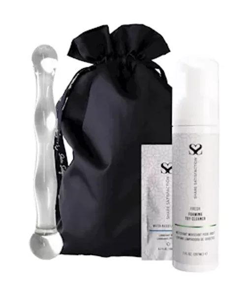 Free Lucent Rippled Glass Massager - Essentials Bundle — image 2 of 2