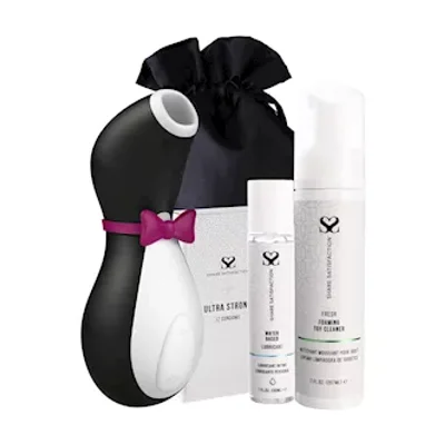 free satisfyer penguin essentials bundle