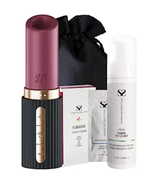 Free Satisfyer Pro 2 Kiss - Essentials Bundle — image 2 of 2