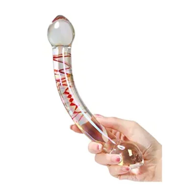 lucent dizzy glass wand