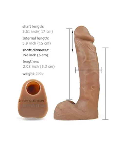 Beauden Strap-on Penis Extension Sleeve — image 3 of 3