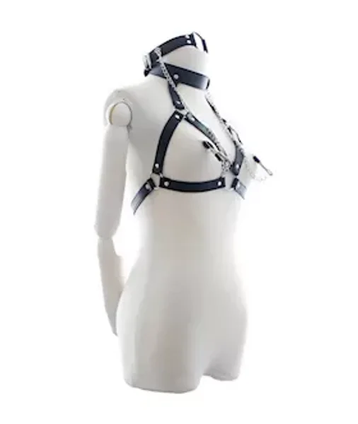 Kinki Bondage Harness With Nipple Clamps — image 2 of 2