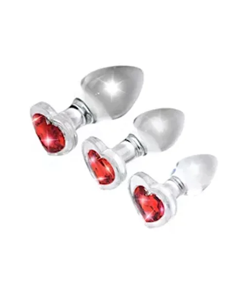 Love Heart Butt Plug Set — image 2 of 3