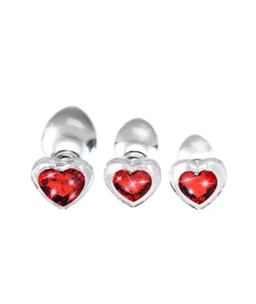 Love Heart Butt Plug Set — image 3 of 3