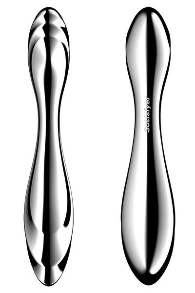 Satisfyer Pure Gravity 2 Weighted 8.2" Stainless Steel Dildo — image 7 of 8