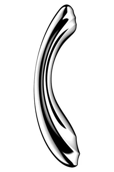 Satisfyer Pure Gravity 2 Weighted 8.2" Stainless Steel Dildo — image 6 of 8