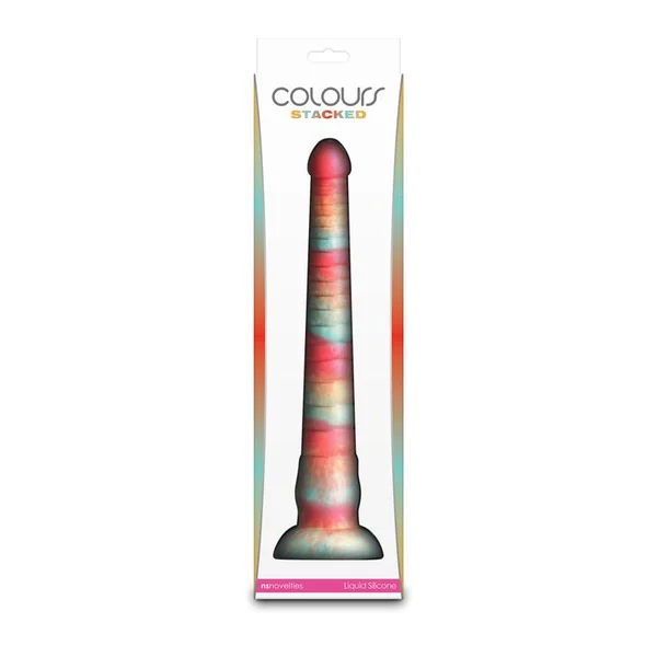 Colours Stacked - 12 Inch Dildo — image 12 of 12
