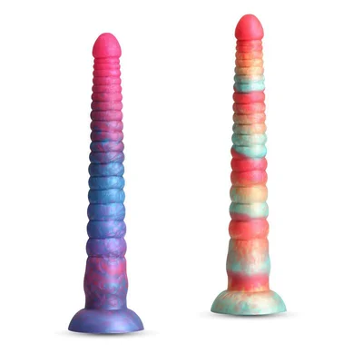 colours stacked 12 inch dildo