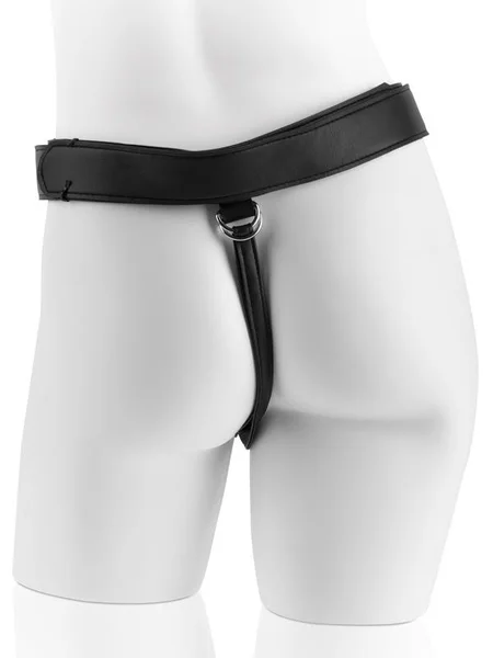 King Cock Strap-on Harness with 8 inches Cock Flesh Dildo — image 6 of 6
