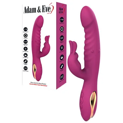 adam eve rose gold g spot rabbit