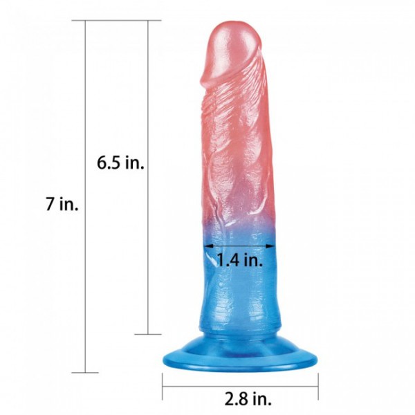 Dazzle Studs - 7 Inch Dildo