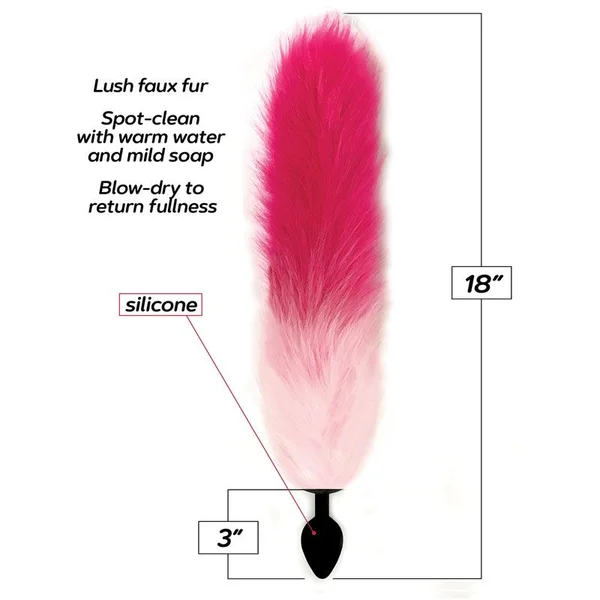 Foxy - Fox Tail Silicone Butt Plug — image 10 of 12