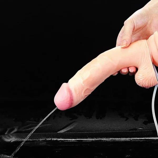 Cumming Softee Soft Ejaculation Cock 9 Inch with Balls — image 3 of 6