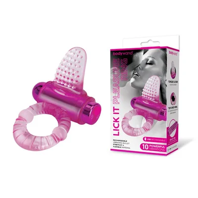 bodywand rechargeable lick it pleasure ring
