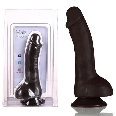 maia phoenix 8 inch silicone dildo