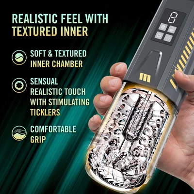 m for men spinmaster pro rotating auto stroker
