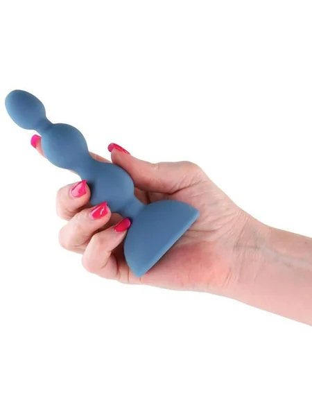 Secrets - Kai Vibrating Anal Beads (Dark Teal) — image 2 of 3