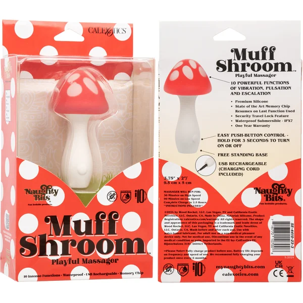 Naughty Bits - Muff Shroom Playful Massager — image 13 of 13