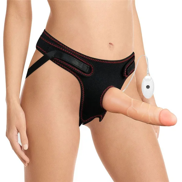 Ingen Vibrating Easy Strap-On Set - 7.5 Inch Dong — image 3 of 5
