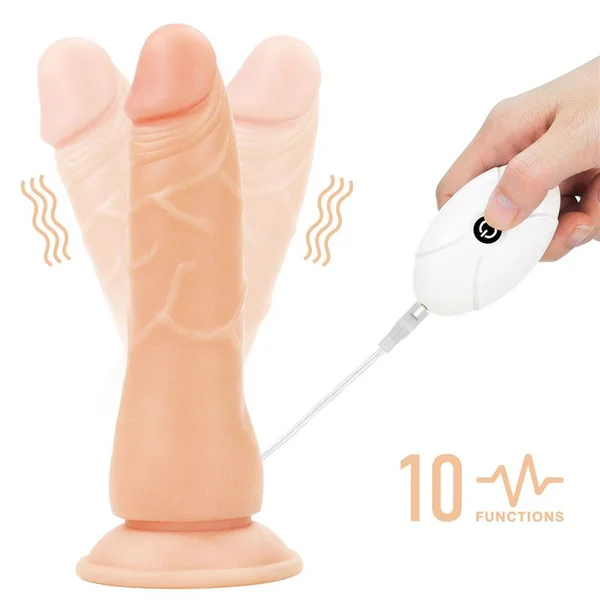 Ingen Vibrating Easy Strap-On Set - 7.5 Inch Dong — image 5 of 5