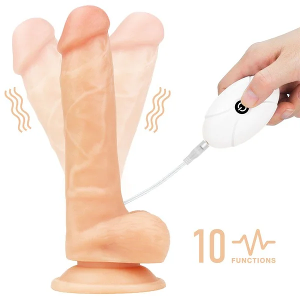 Ingen Vibrating Easy Strap-On Set - 7.5 Inch Dong with Balls — image 5 of 5