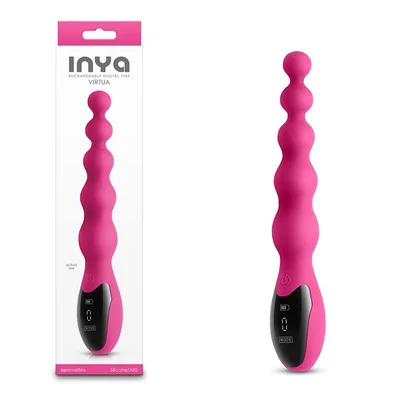 inya virtua beaded vibrator pink