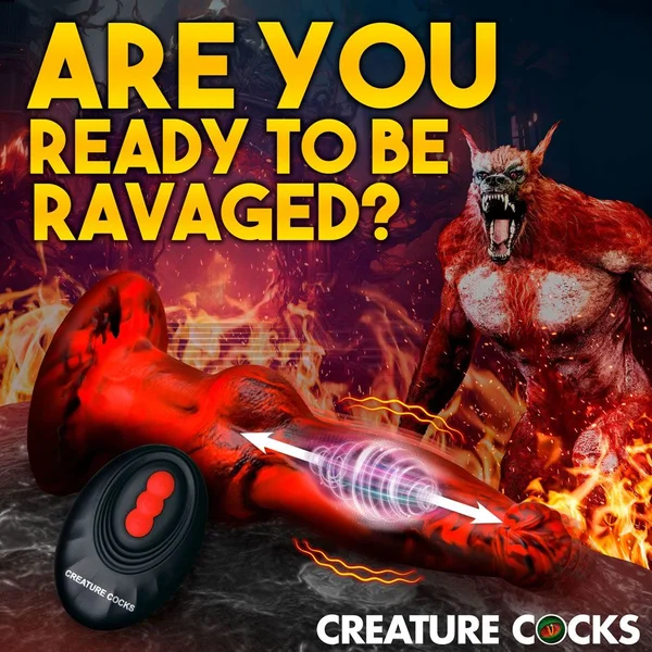 Creature Cocks - Hell Wolf Thrusting Dildo — image 4 of 5