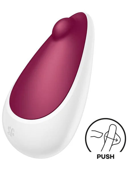 Satisfyer - Spot On 3 Lay-On Vibrator (Berry) — image 2 of 7