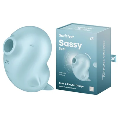 satisfyer sassy seal air pulse vibrator