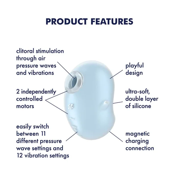 Satisfyer - Cutie Ghost Air-Pulse Vibe — image 4 of 11