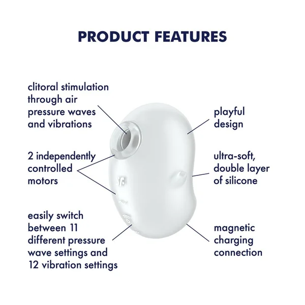 Satisfyer - Cutie Ghost Air-Pulse Vibe — image 9 of 11