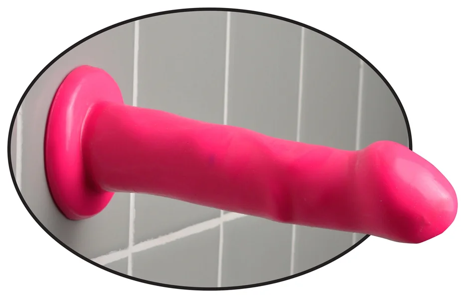 Dillio 6 Inch Please-Her Dildo (Pink) — image 2 of 4