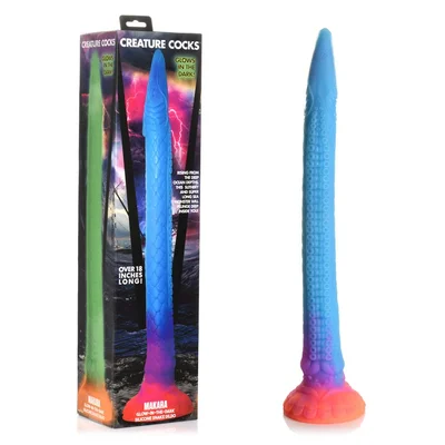 creature cocks larva silicone anal snake