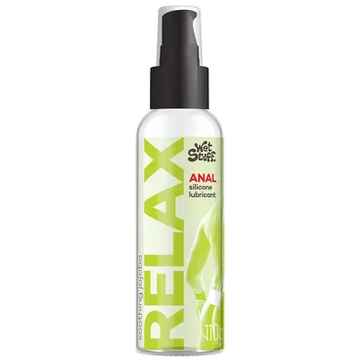 wet stuff relax silicone anal lubricant 110g