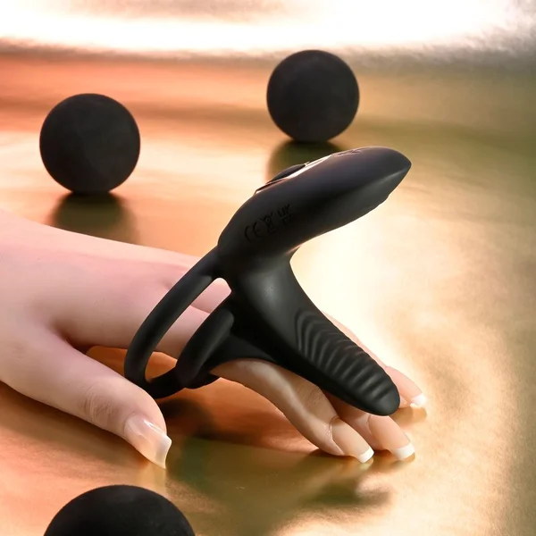 Playboy Pleasure - Just Right Vibrating Cock Ring — image 2 of 5