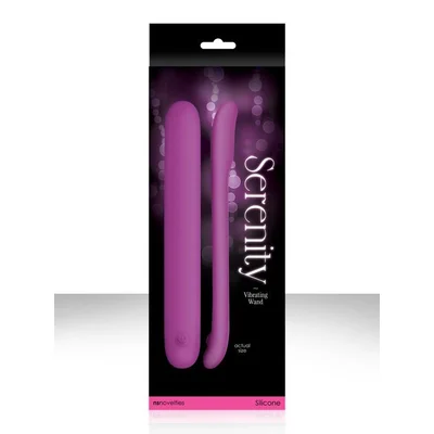 serenity vibrating wand purple
