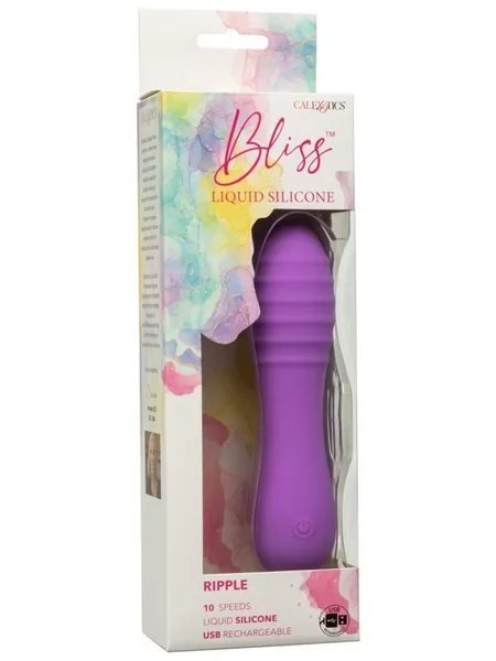 Bliss Liquid Silicone - Ripple Vibrator — image 2 of 5